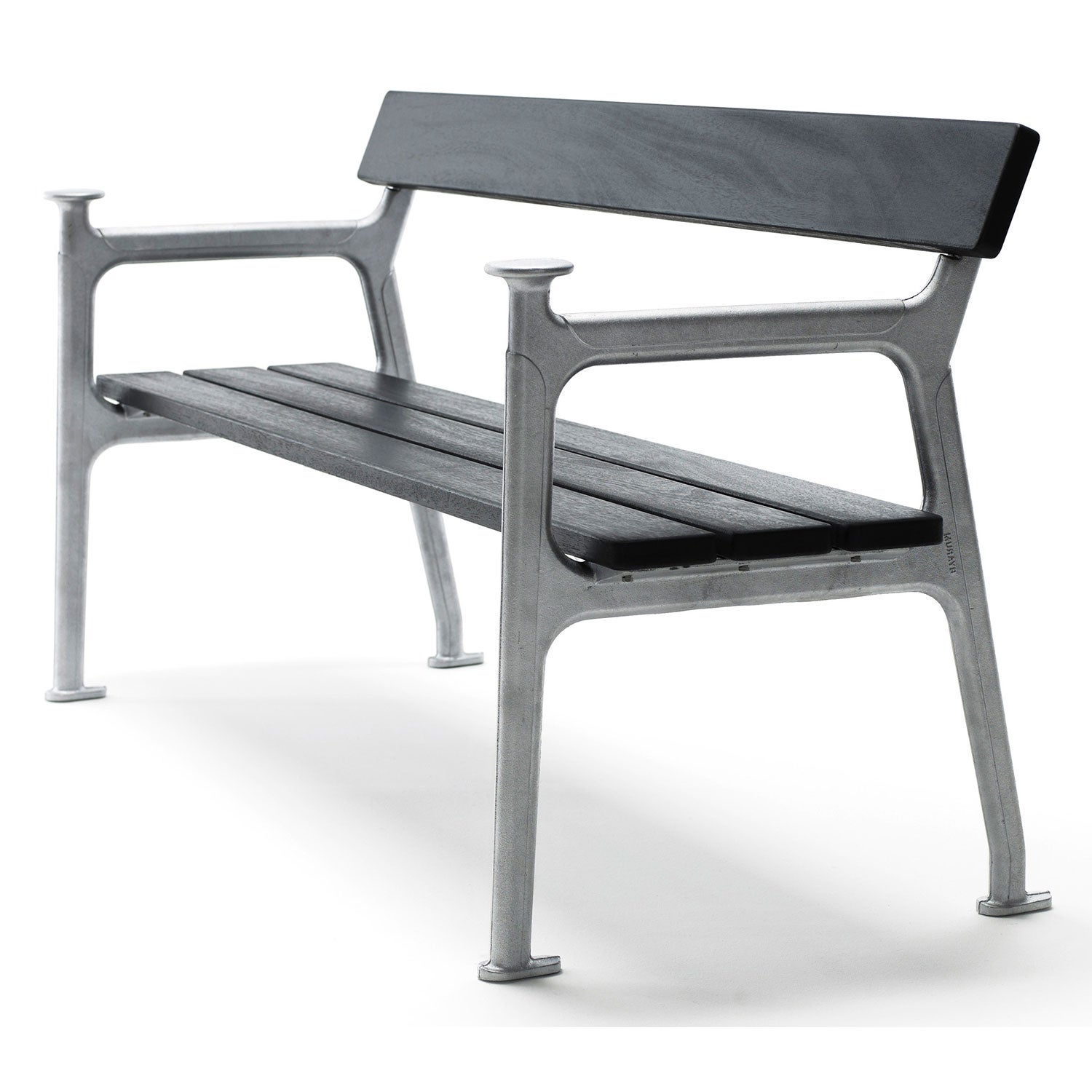 Vilamoura soffa gavlar: natur / virke:svartlaserad mahogny