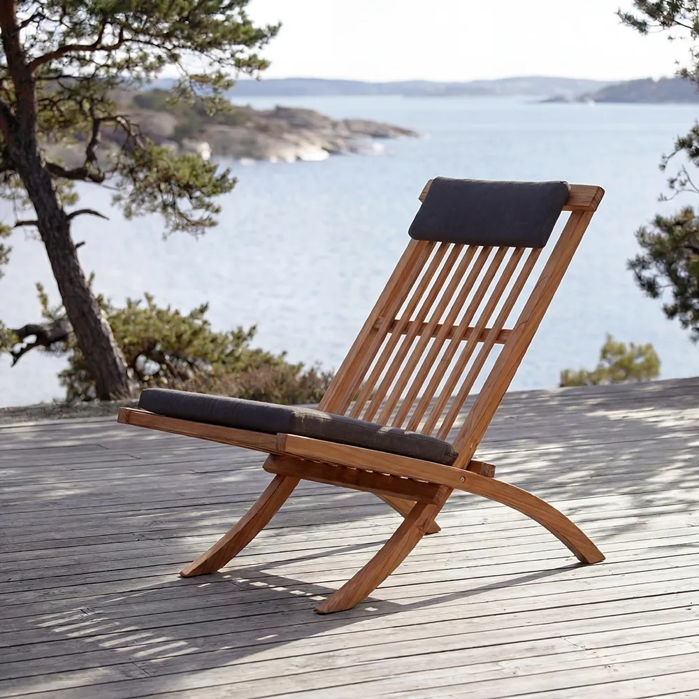 Muskö loungestol teak
