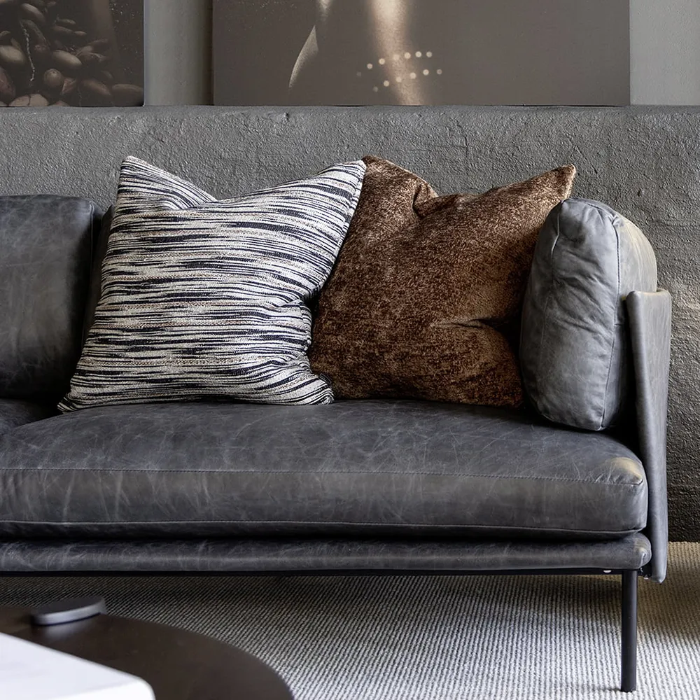 Eternity black kuddfodral 50x50 cm 