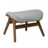 A Conversation Piece Ottoman Fotpall Dark Oak/Sterling