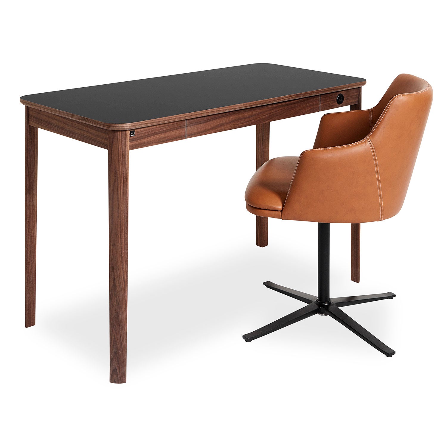 Sm131 Skrivbord Ek Massiv Vitolja 115X55X74Cm 