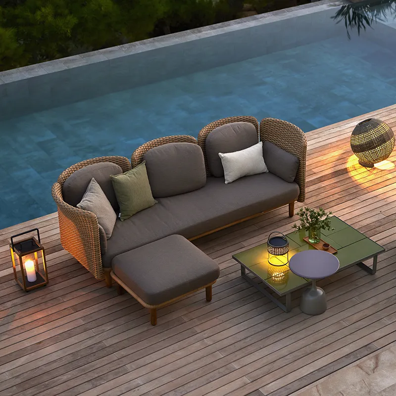 Arch 3-sits soffa med schäslong