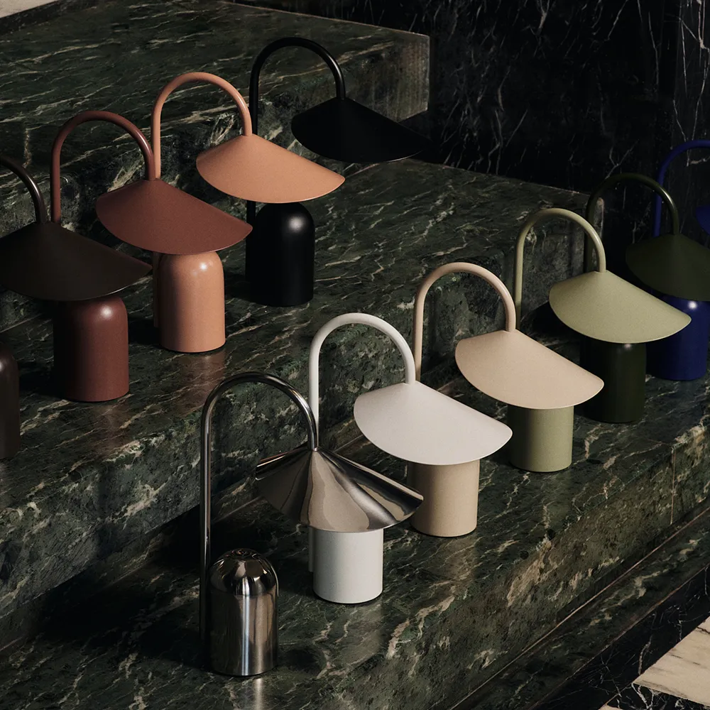 Arum Portabel Lampa Dark Chocolate