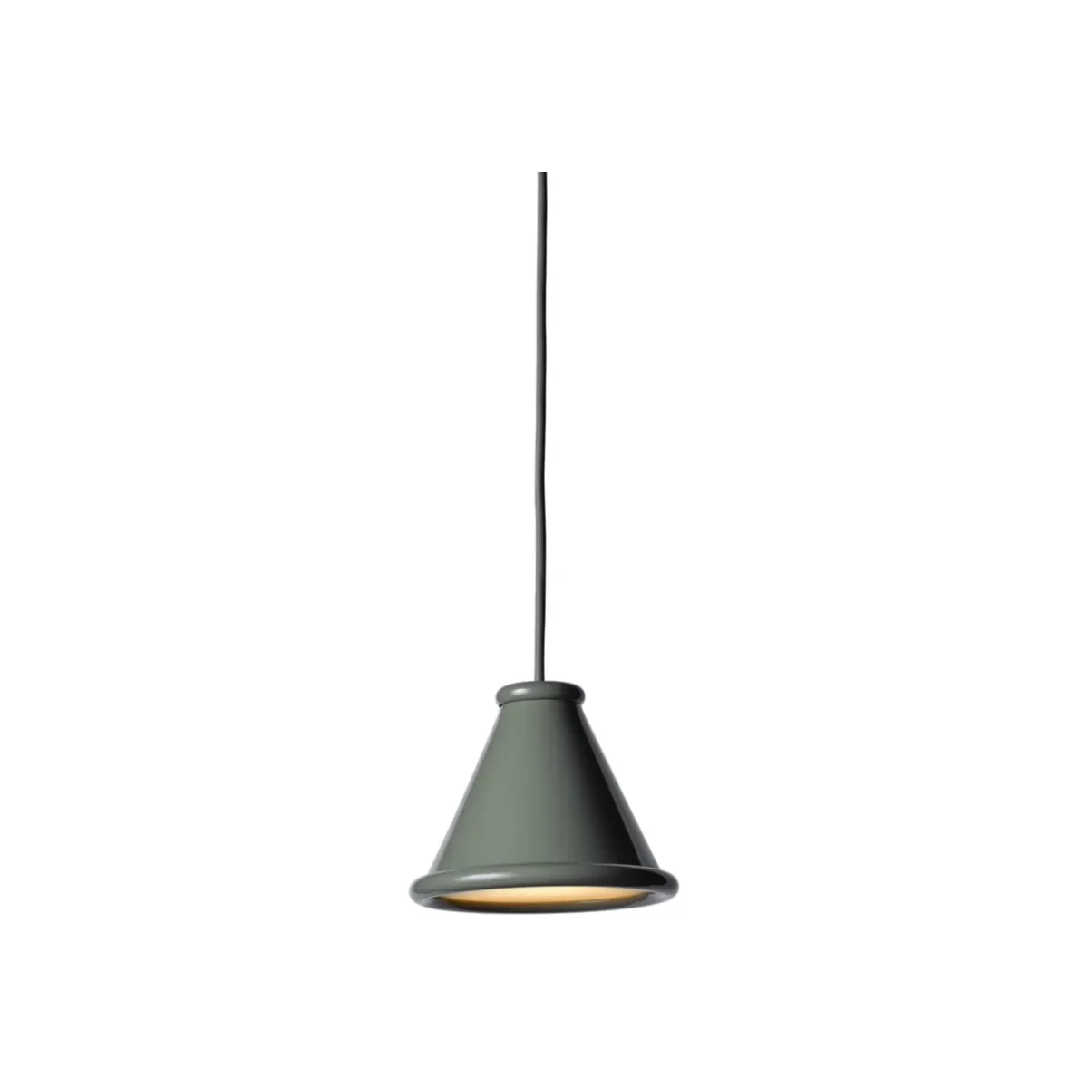Belle takpendel Ø15,3xH12,2 cm metall moss grey