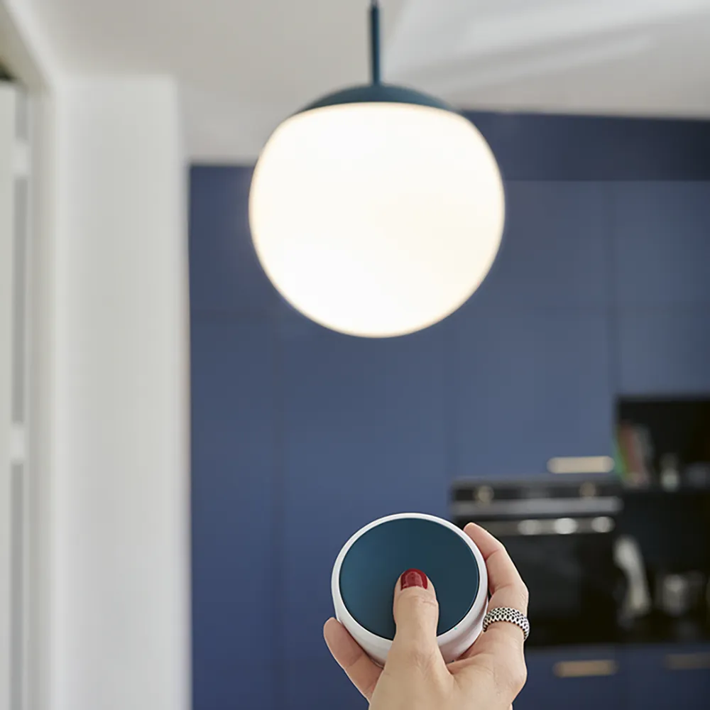 Mooon! Taklampa Ø25 cm Acapulco blue