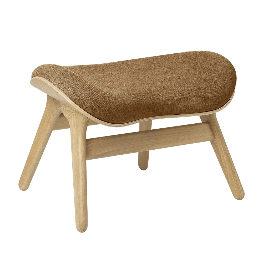 A Conversation Piece Ottoman Fotpall Oak/Sugar Brown