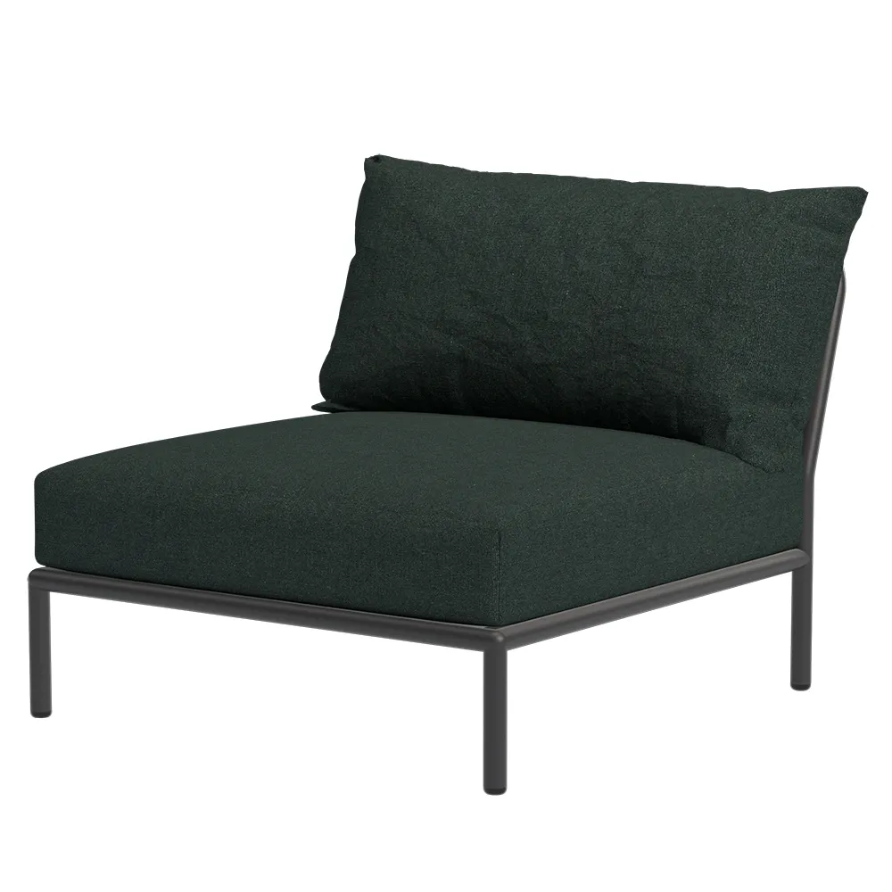 Level 2 Fåtölj Alpine/Dark grey