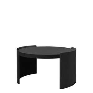 Oakland soffbord Ø80 cm Svart 