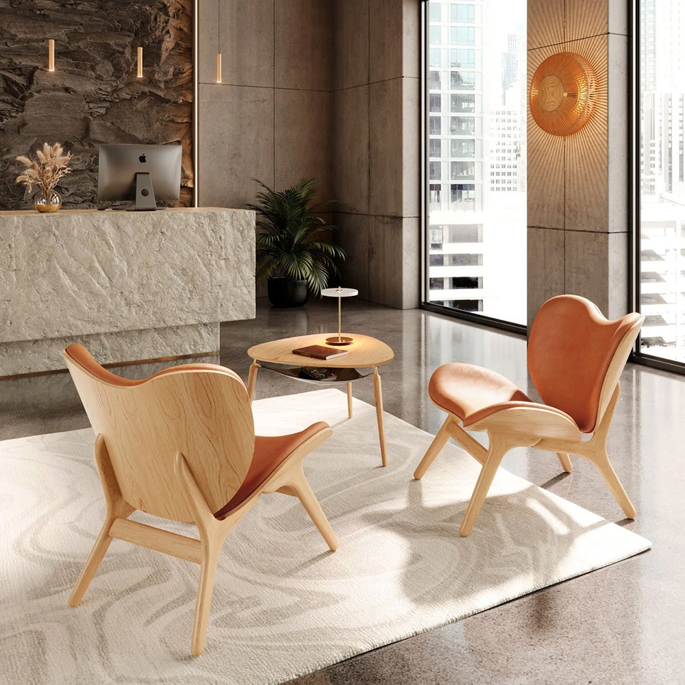 A Conversation Piece Loungestol Oak/Dunes Rost