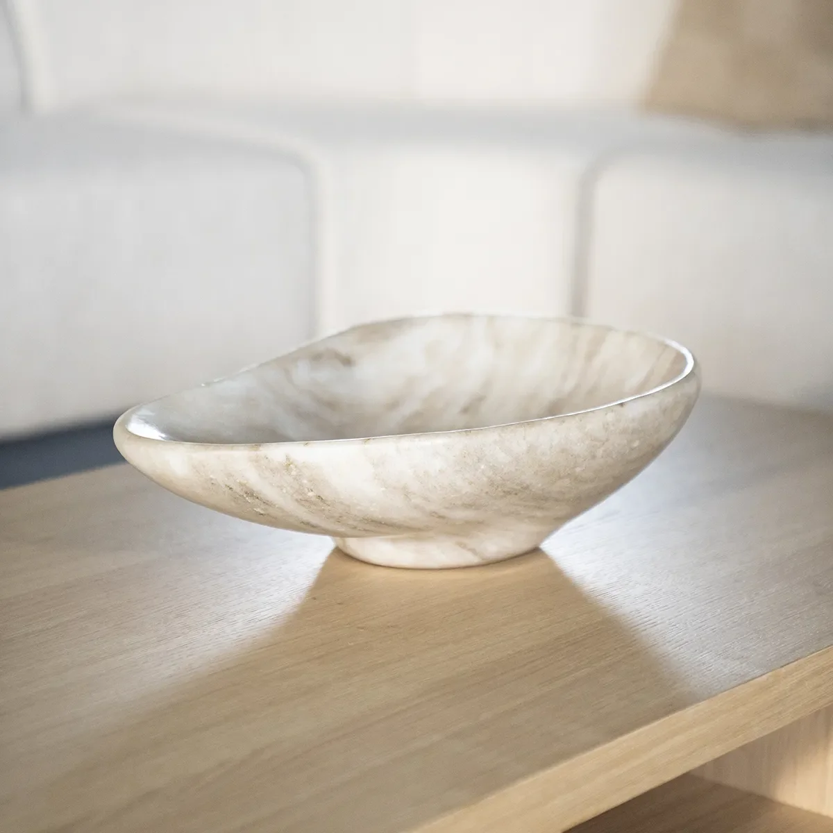 Marmorskål Grigio L 43 cm