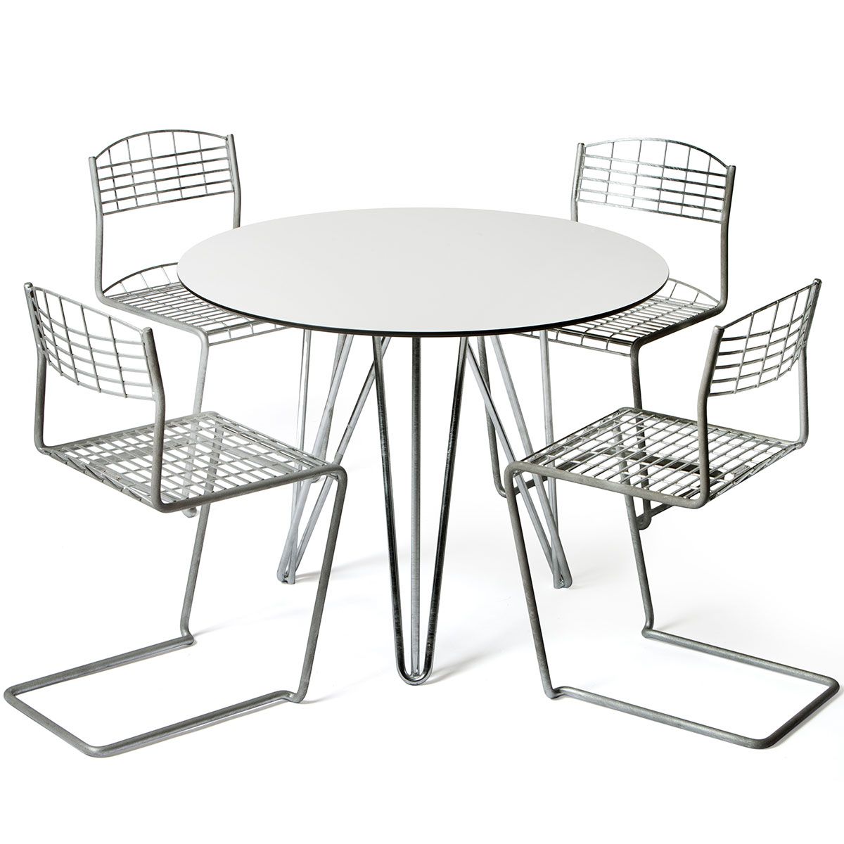 High Tech Matgrupp Ø90Cm