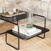 Level Soffbord Black