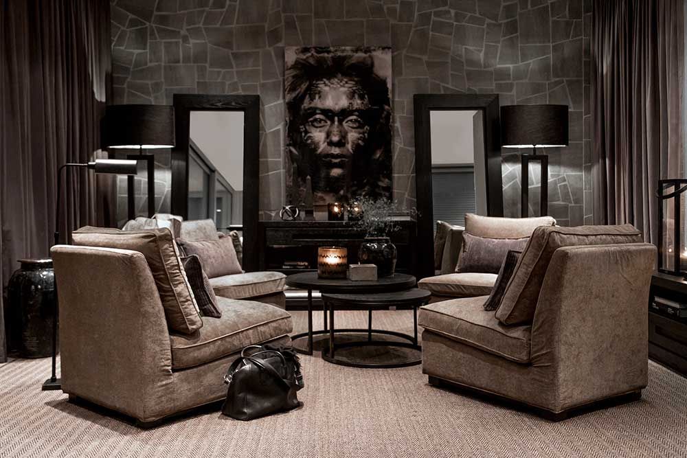 Mason Soffbord 2-Delar Svart