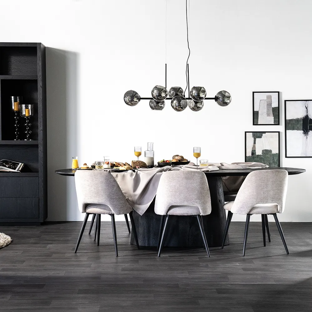 Aron Matbord 250x110 - svart