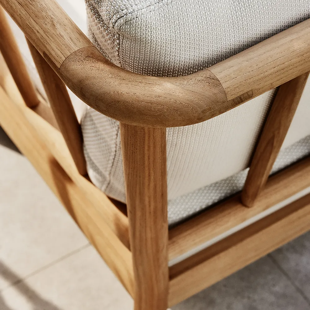 Tradition Hörnmodul Light Sand/Teak 