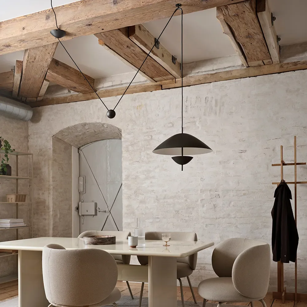 Lod Pendel Blackened Iron