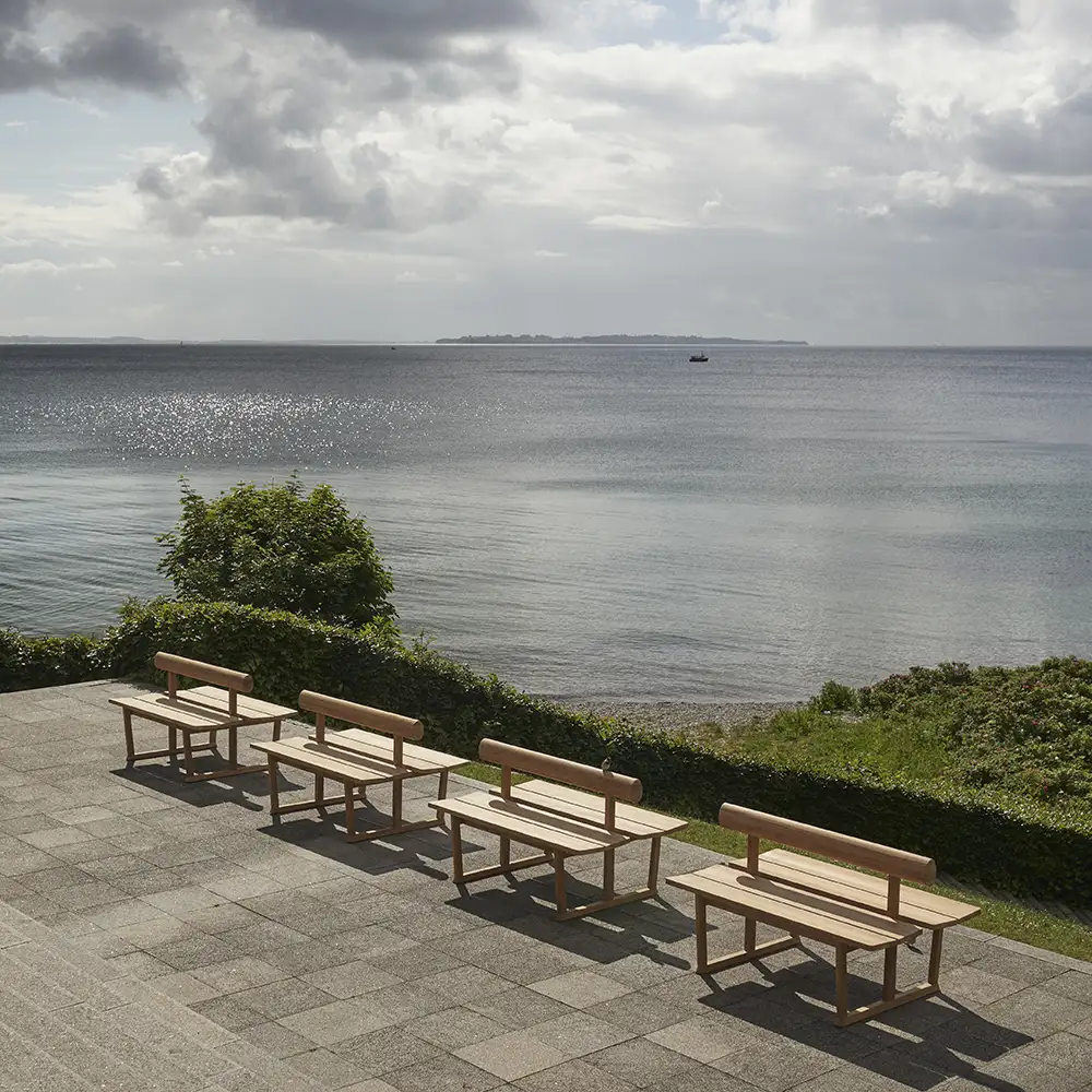 Banco bubbel Bänk Teak 