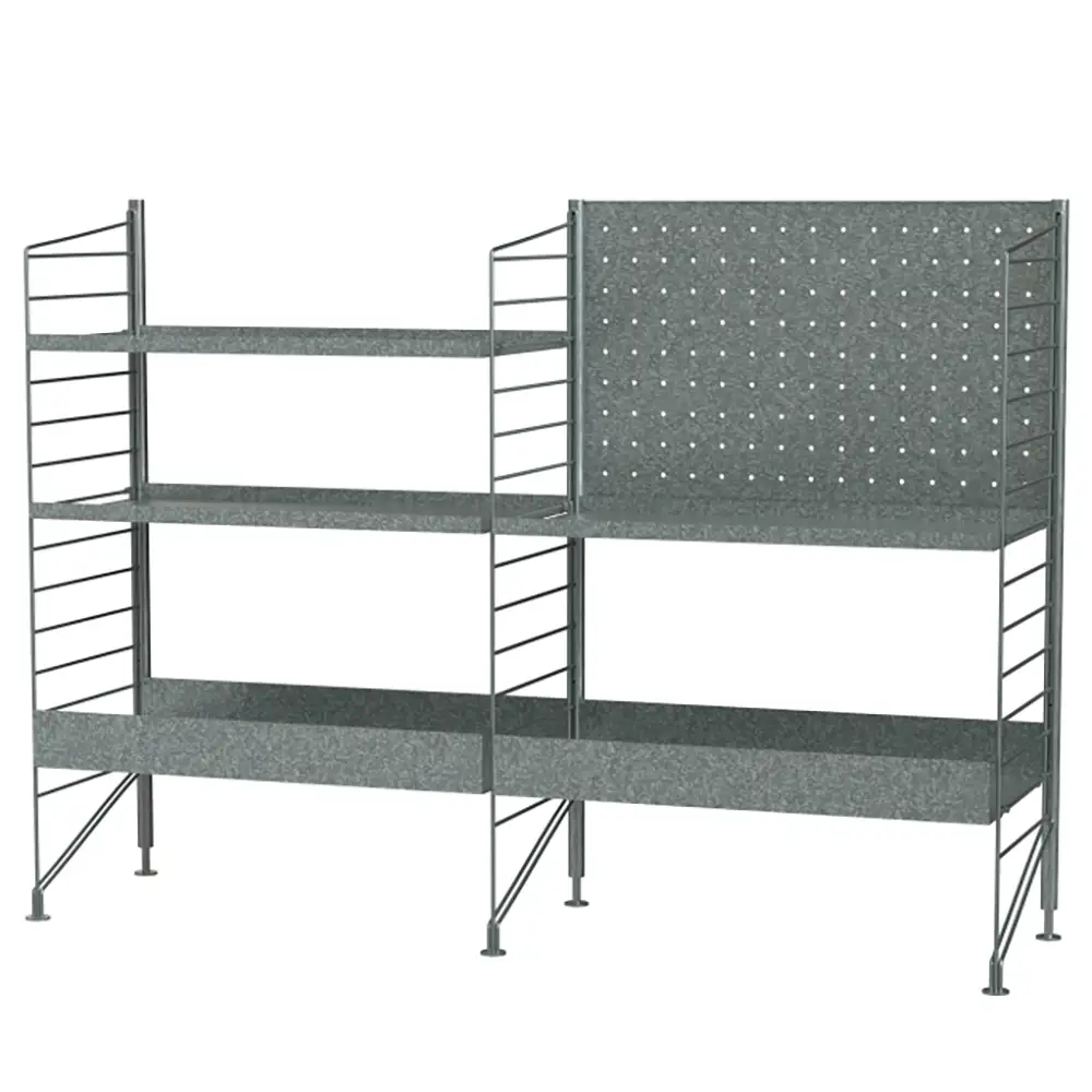 Fristående panel Galvaniserad