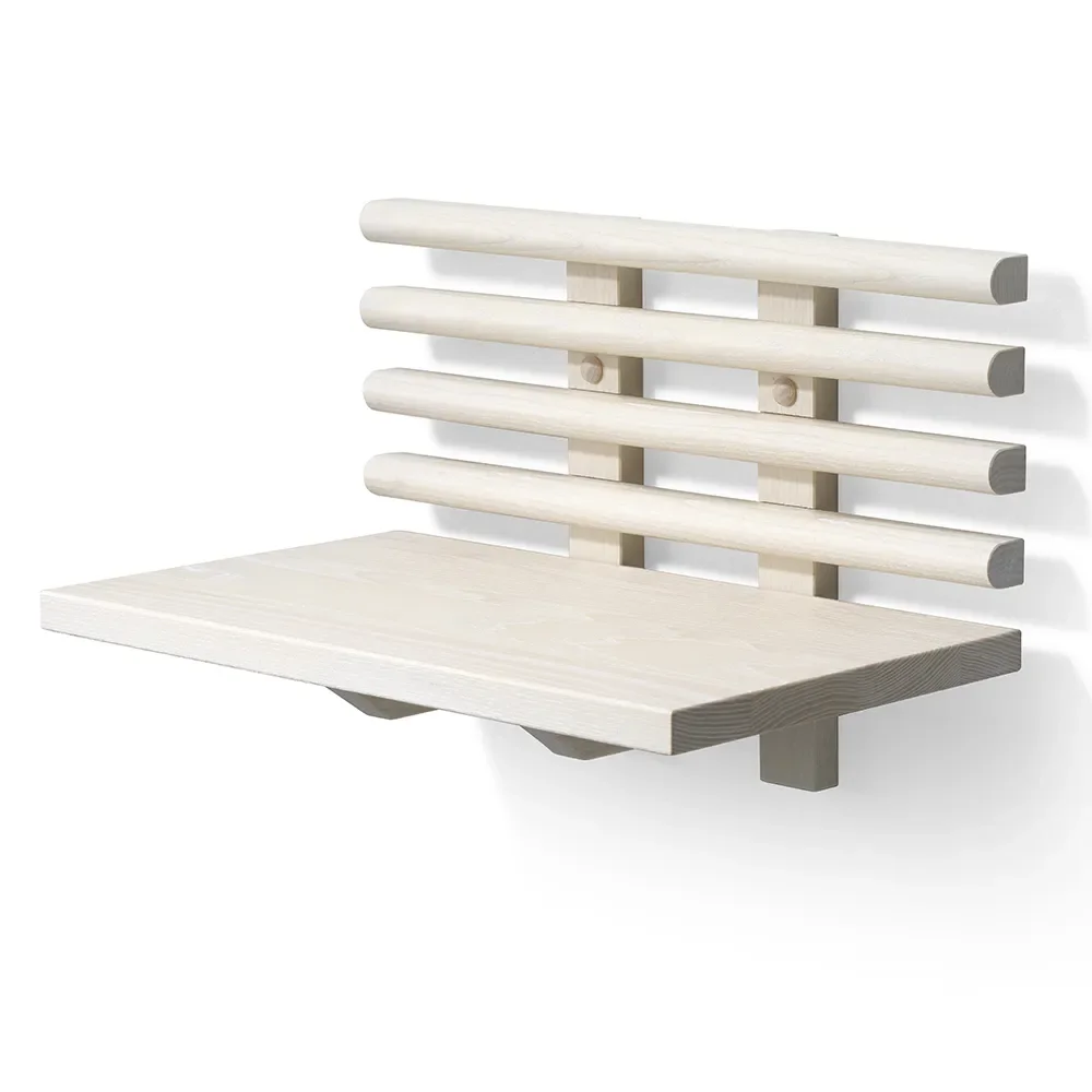 Zana Sängbord Vitoljad Ask