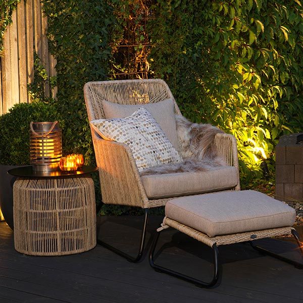 Midway fåtölj beige 