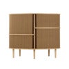 Audacious Highboard Skåp Ek/Sugar Brown