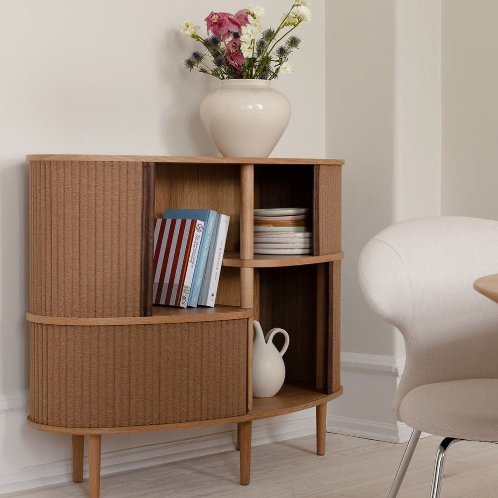 Audacious Highboard Skåp Ek/Sugar Brown