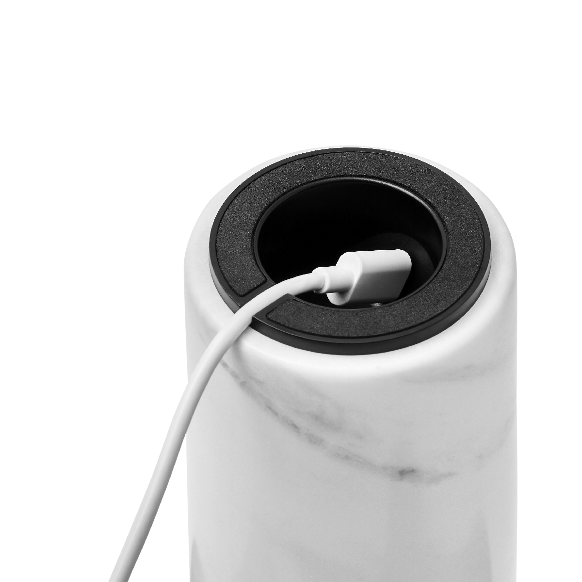 Kizu Bärbar bordslampa Vit Marble