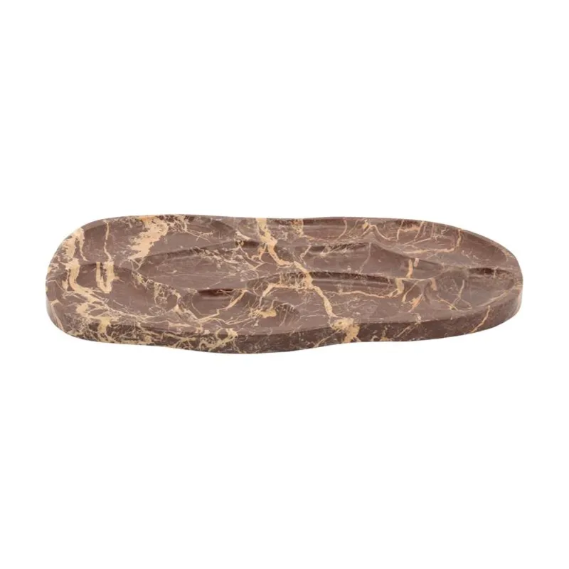 Ishi small 40x28x2,5 cm marmor röd
