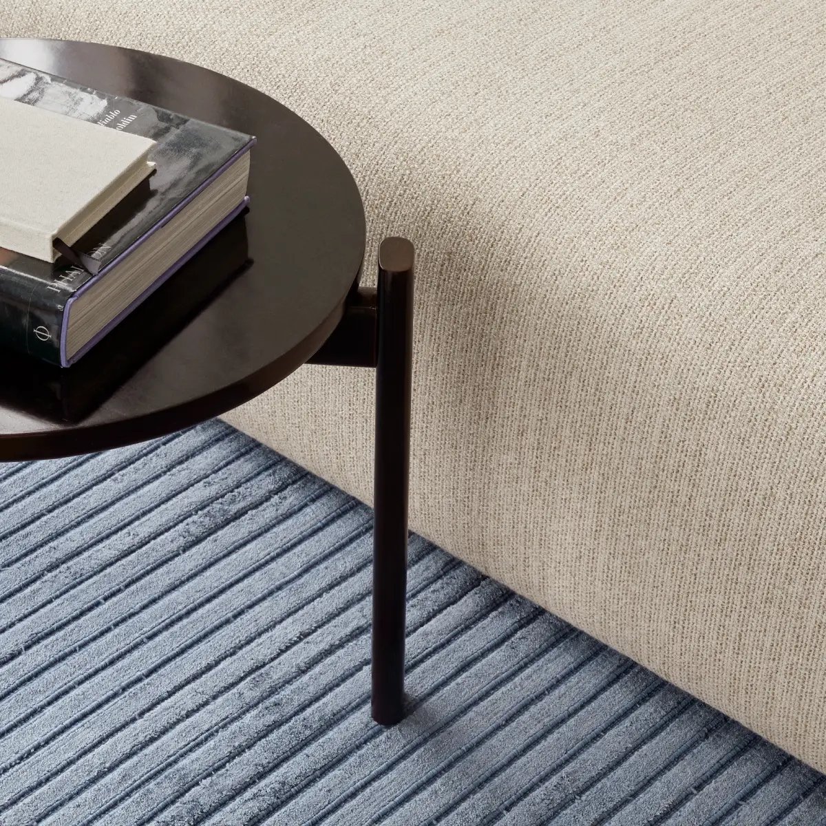 Houkime Matta 170 x 240 cm - Midnight blue