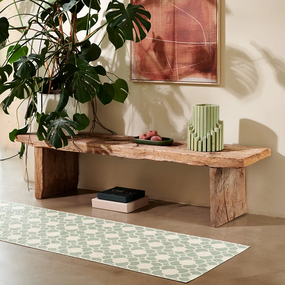 Anya matta Misty Mint/Vanilla 70 x 100 cm