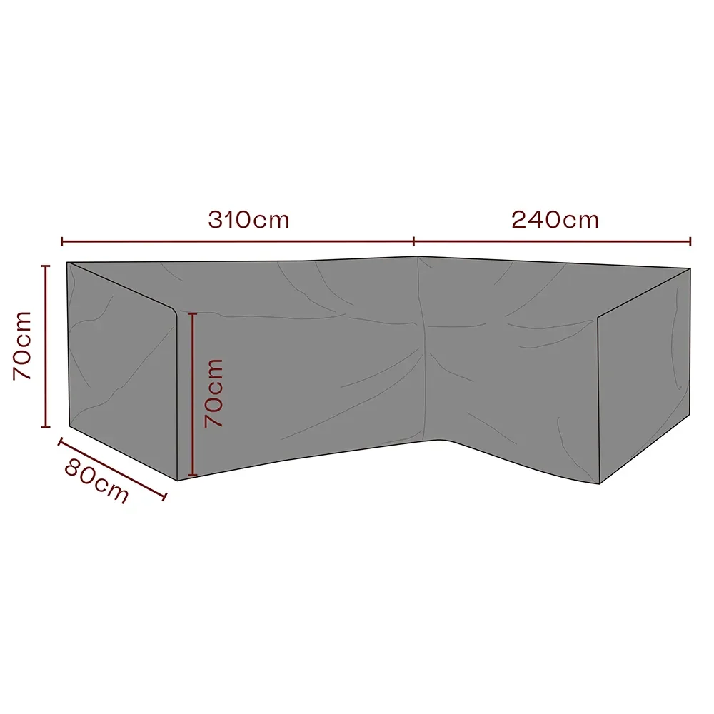 Möbelskydd hörnsoffa 240/310x70x80 cm Premium
