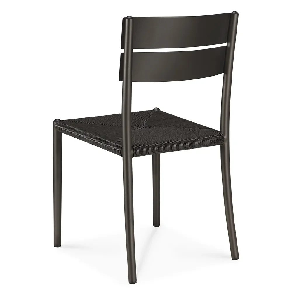 Elin utematsstol mörkbrons