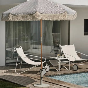 Poul sidobord Vit