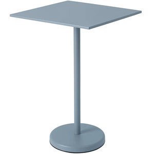Linear Steel Barbord 70x70 cm Pale Blue 
