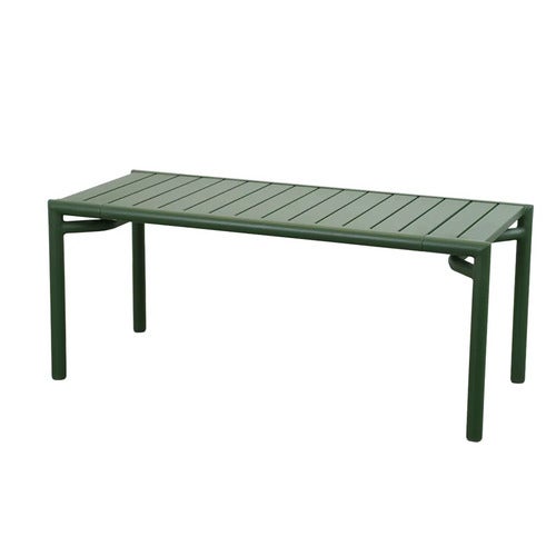 Bliss soffbord/bänk Dark green, aluminium