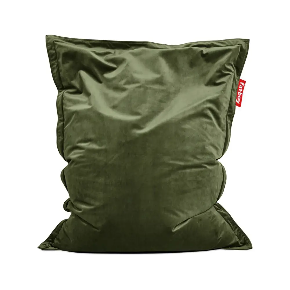 recycled original slim sittsäck velvet deep green
