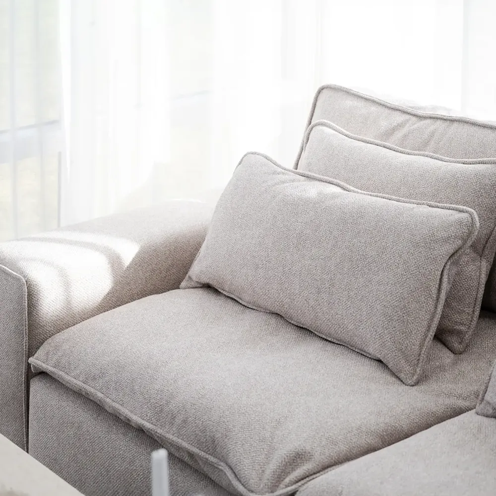 Rawlins soffa 3-sits tyg Bobby beige