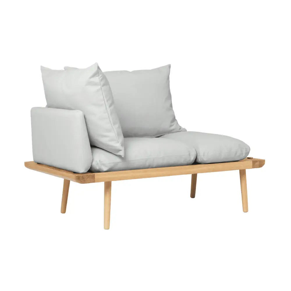 Lounge Around 1.5-sits soffa Oak/Sterling