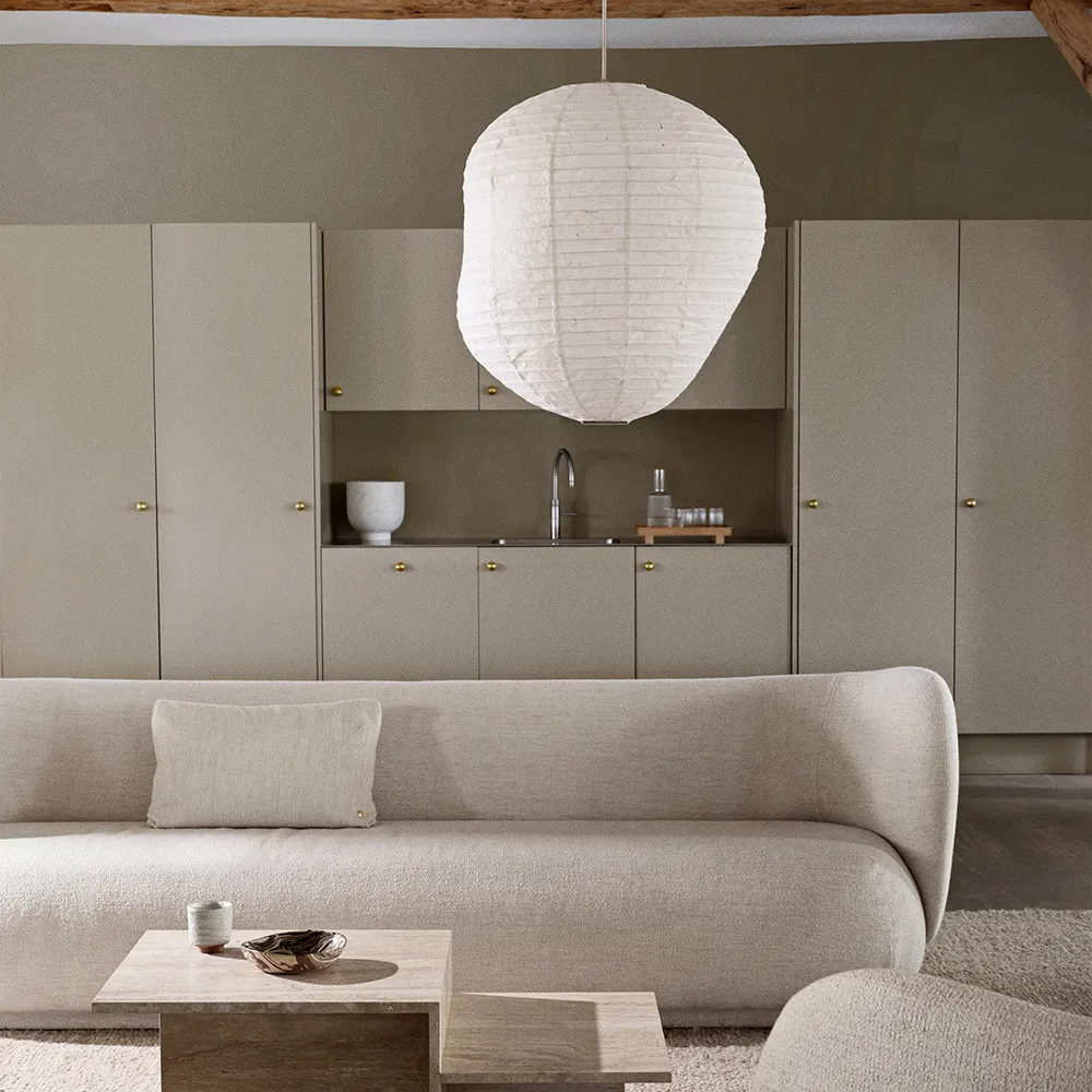 Kurbis Lampskärm 80 cm Natural