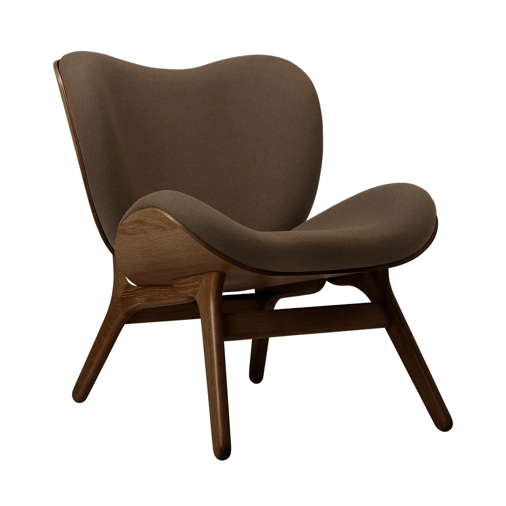 A Conversation Piece Loungestol Dark Oak/Mocca