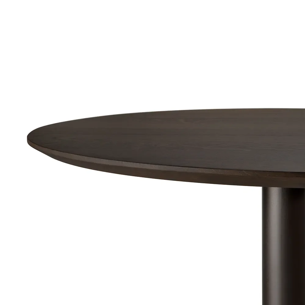 Blend bord 70 cm svart ek