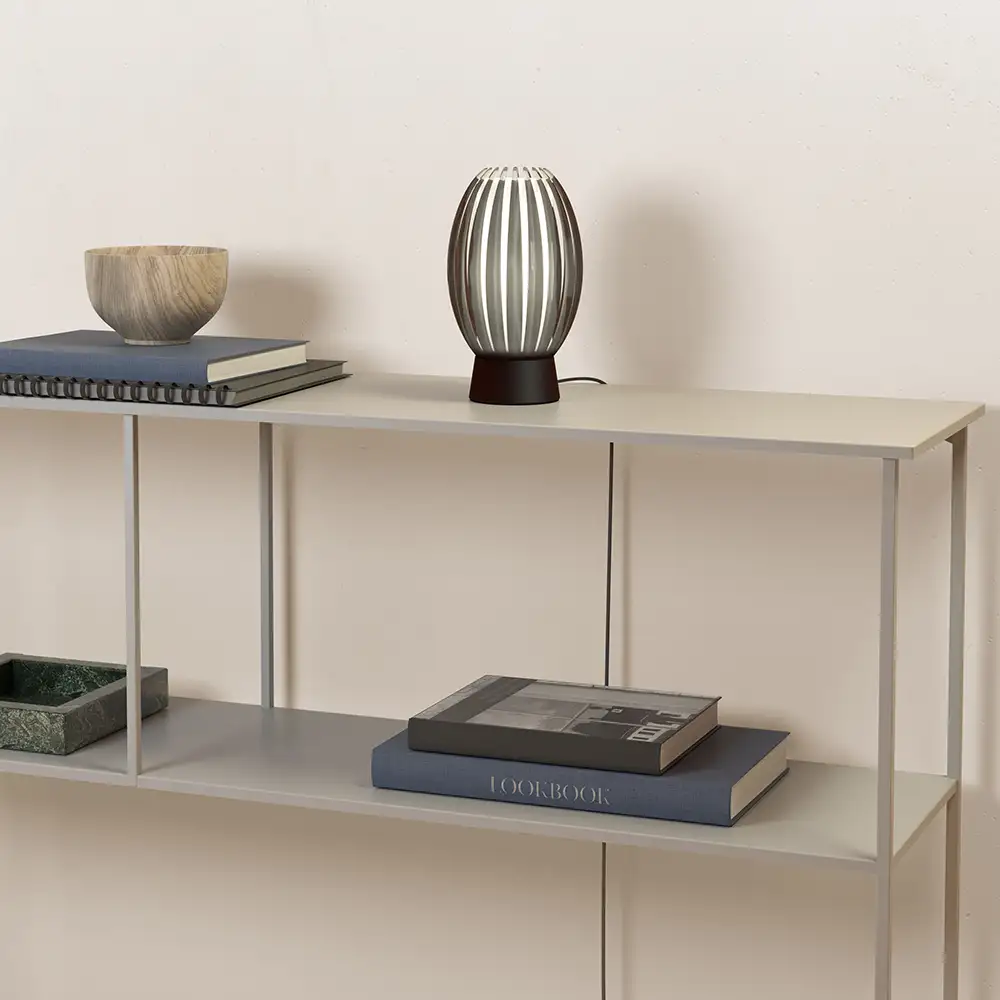 Tentacle bordlampa S Svart/Rök G9