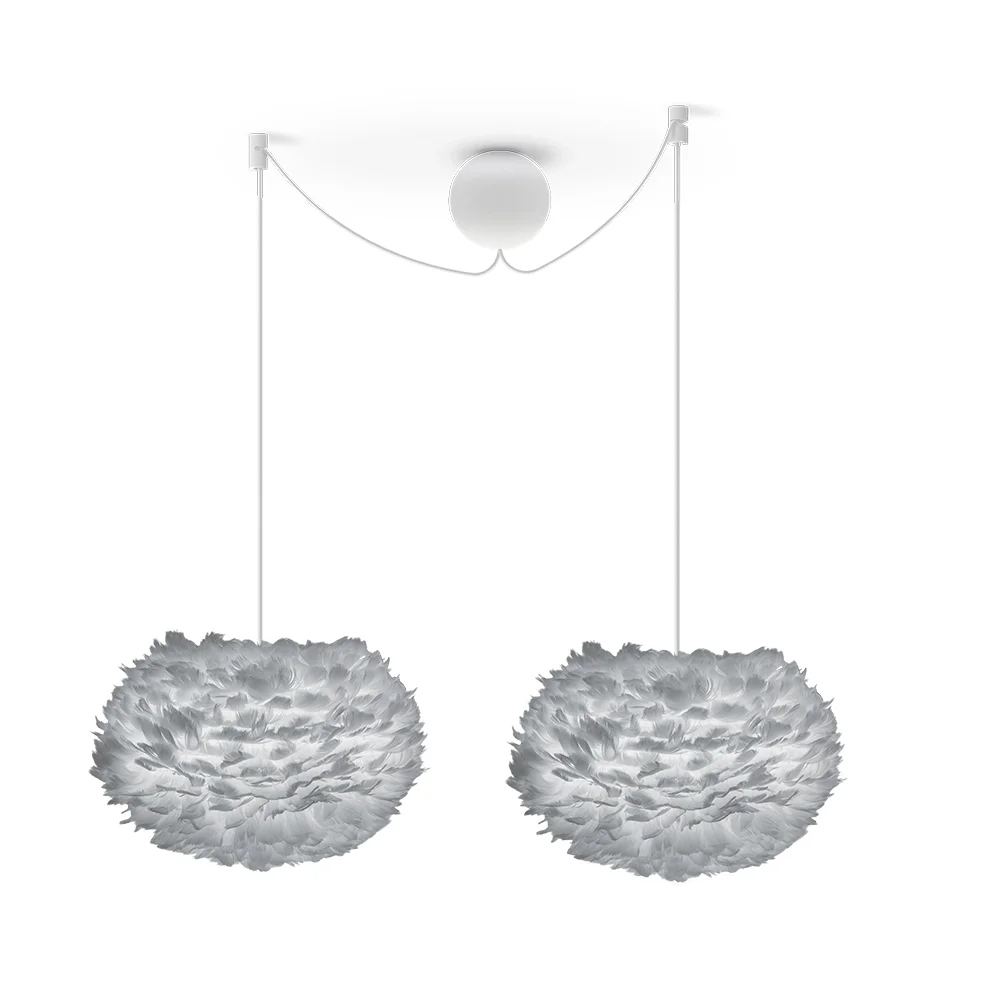 Eos Lampskärm Medium Ø45 cm Light Grey