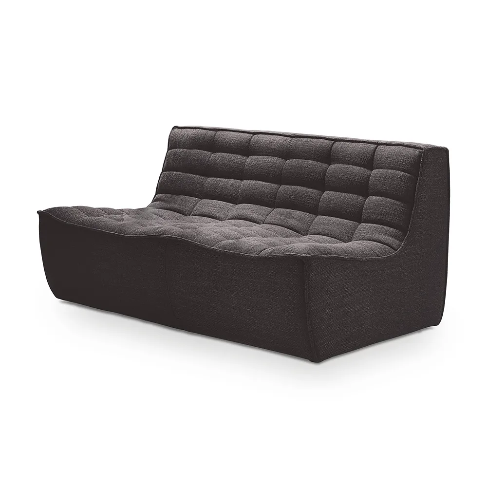 N701 2-sits soffa Dark Grey