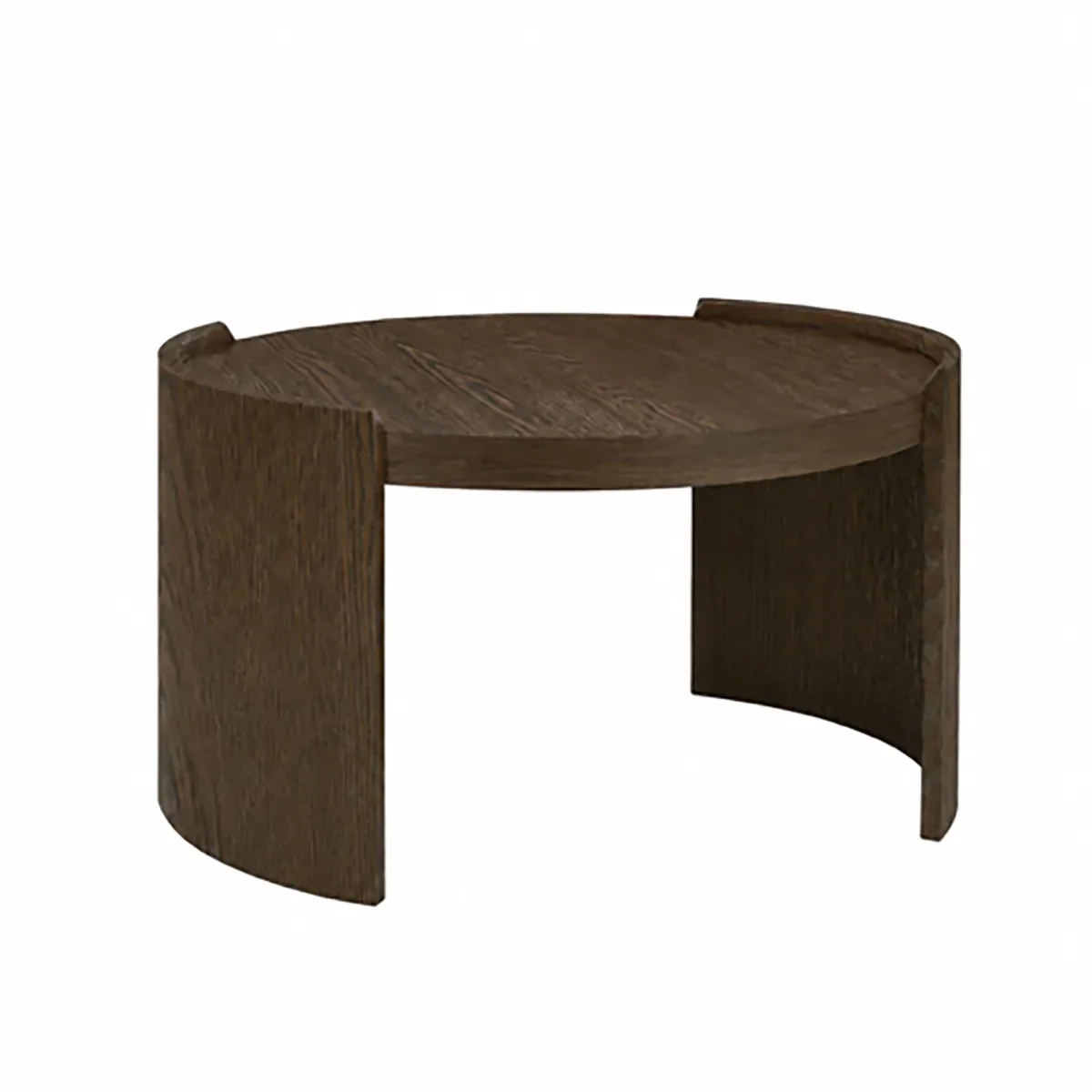 Runt soffbord Oakland Ø 80 cm US brown