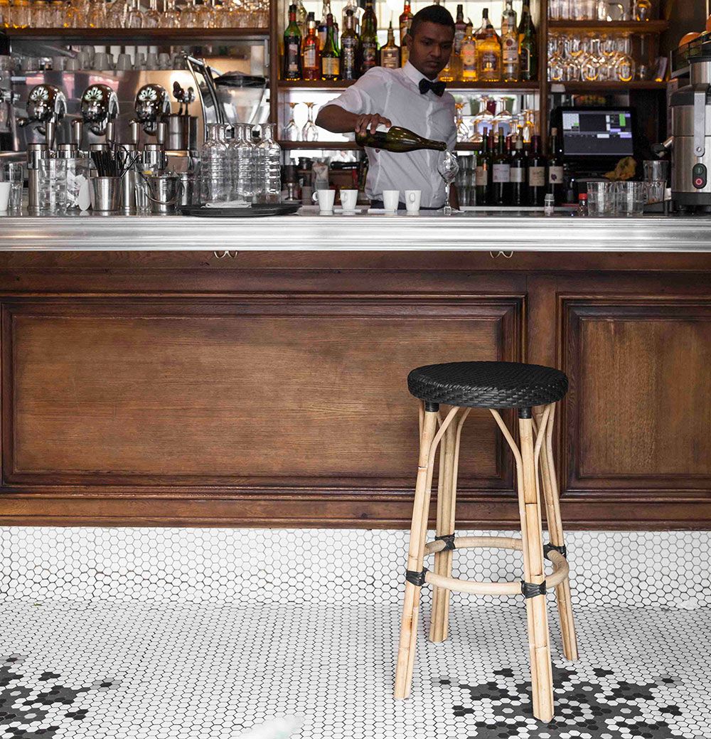 Simone Barstol Hög Vit 