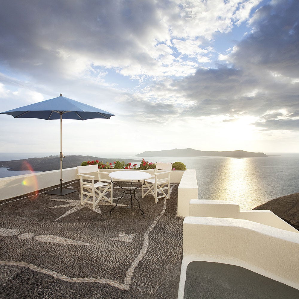 Alu-twist parasoll 240x240 cm cm offwhite 