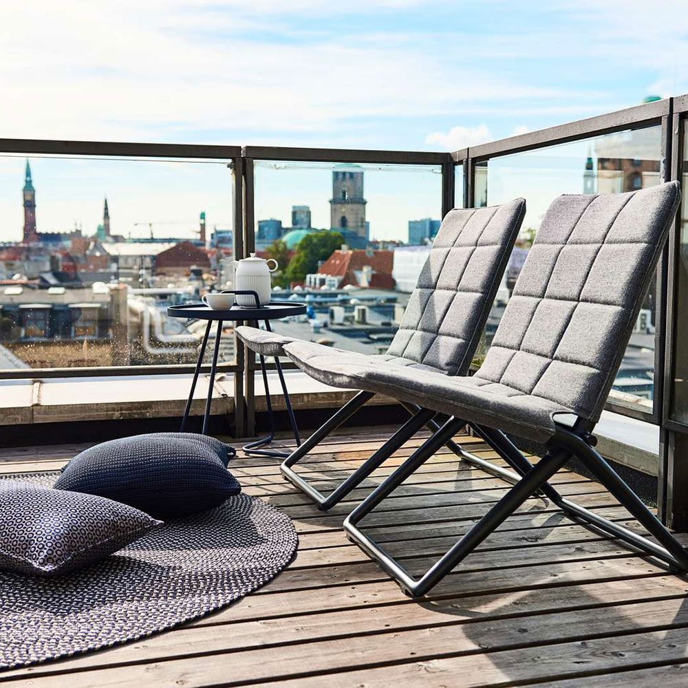 Traveller Fällstol Grå Airtouch