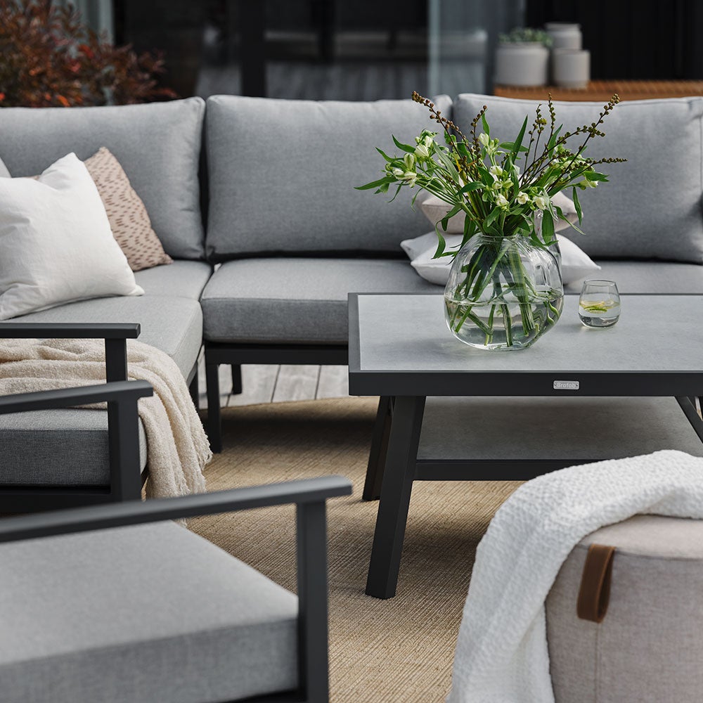 Samvaro fåtölj antracit/pearl grey 