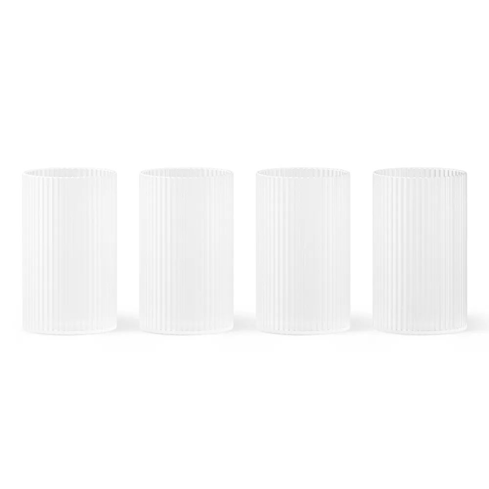 Ripple Verrines dricksglas 4-pack - Frosted